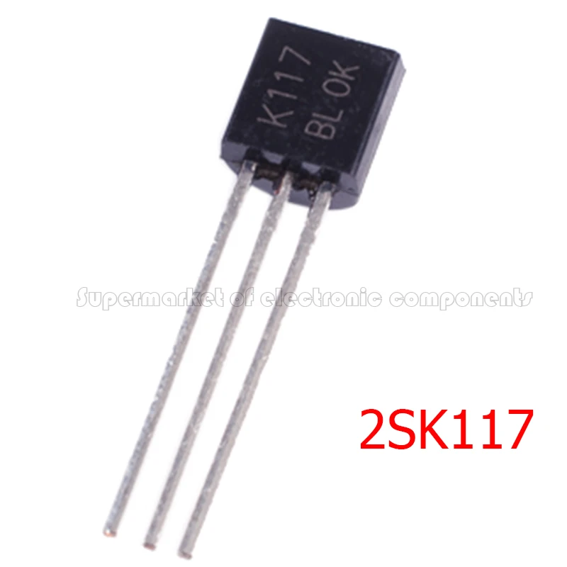 10PCS 2SK117 TO-92 K117 TO92 2SK117-GR 2SK117-BL New triode transistor