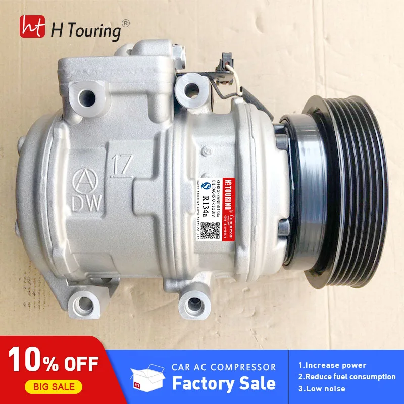 10PA17C AC Compressor KIA Sportage For Hyundai Tucson 2.0 04-10 977012D600 977012E500 1605022900 977012E551 16240-3340J