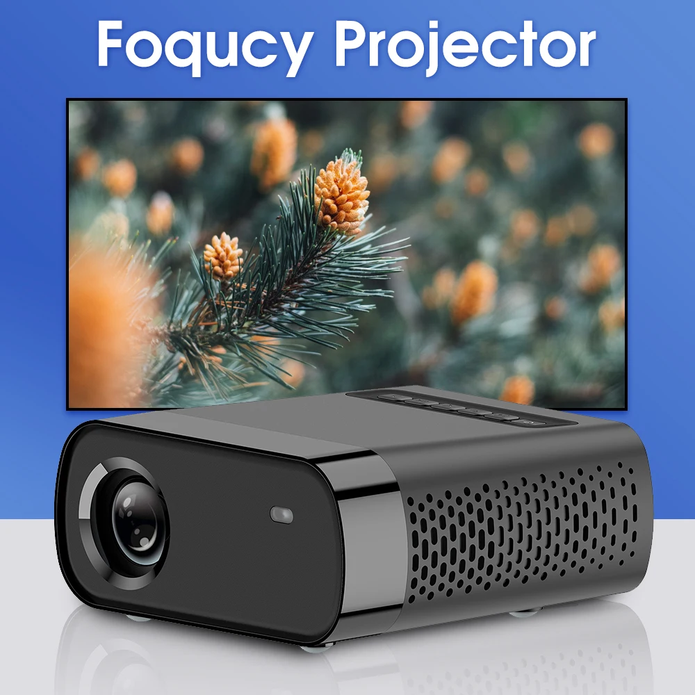 New GX100 Projector Multimedia Version 1080P HD Clear Projection 1800Lumens LED Mini Home Media Player Video Beamer Theater