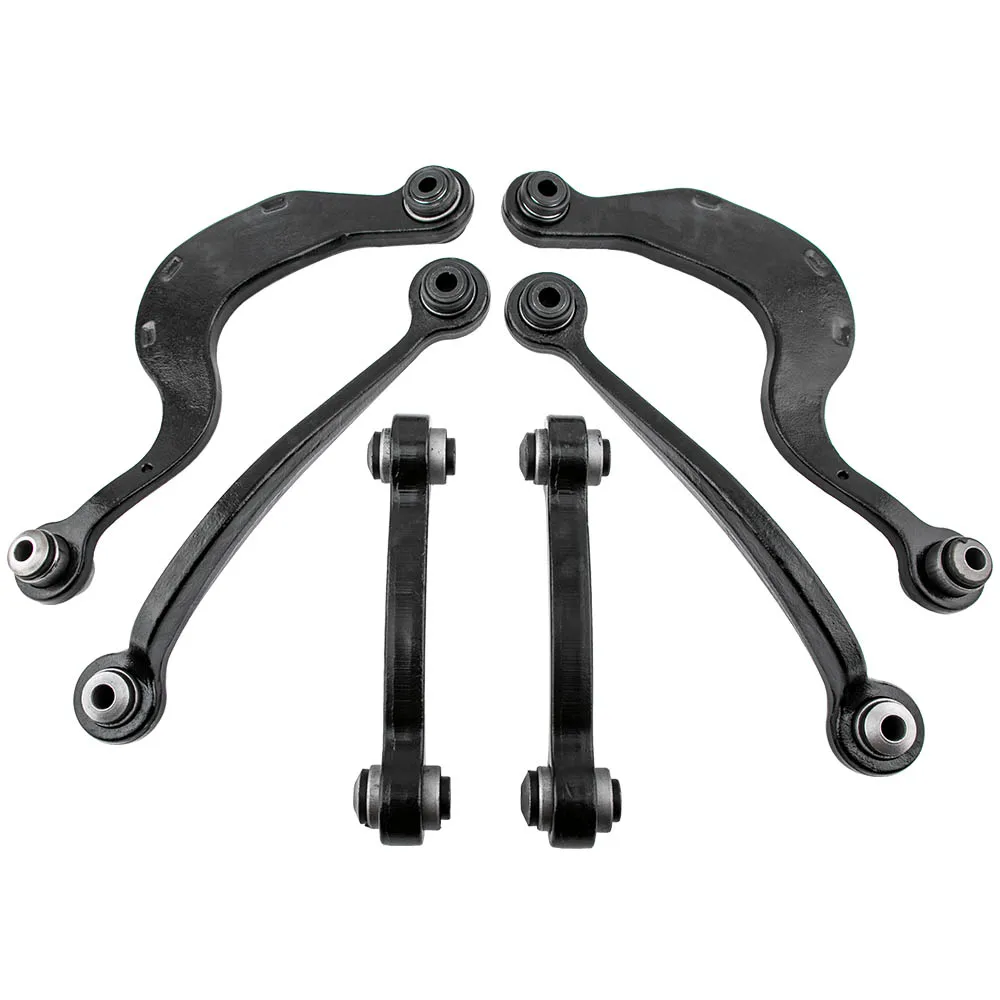 6pc Rear Upper Control Arm Kit for Chevy Traverse for GMC Acadia for Buick Enclave 3.6L