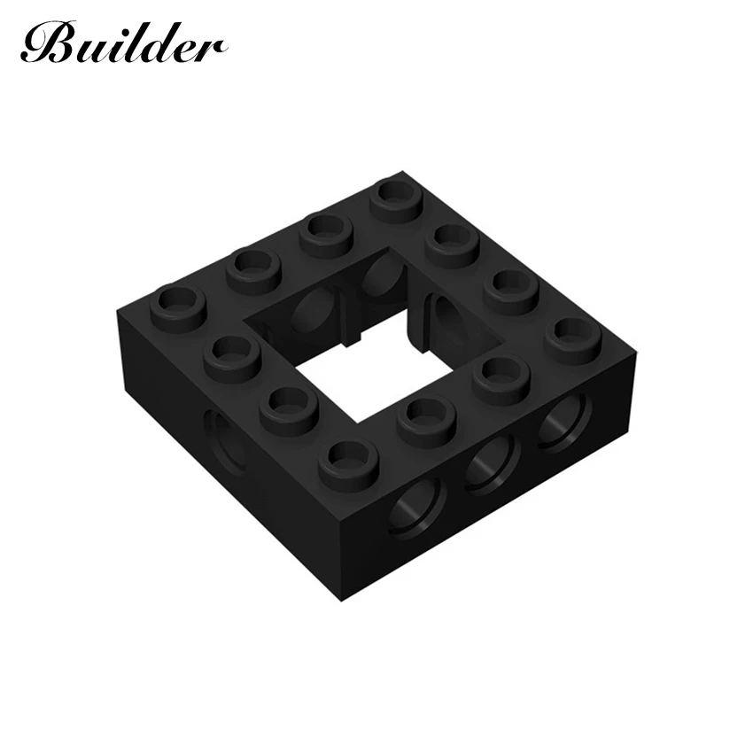 

Little Builder 32324 MOC Technology 4x4 Frame Brick with Holes 10pcs Building Block DIY Assembles Particles Toys for Children