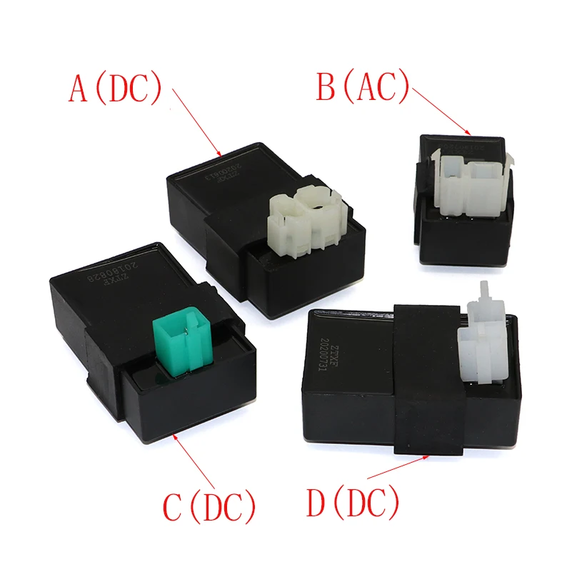 

Motorcycle Ignition CDI Box For gy6 125cc 150cc 200cc 250cc ATV Quads Moped Scooter Buggy Go Kart 4 Pins/6 Pins AC DC Ignition