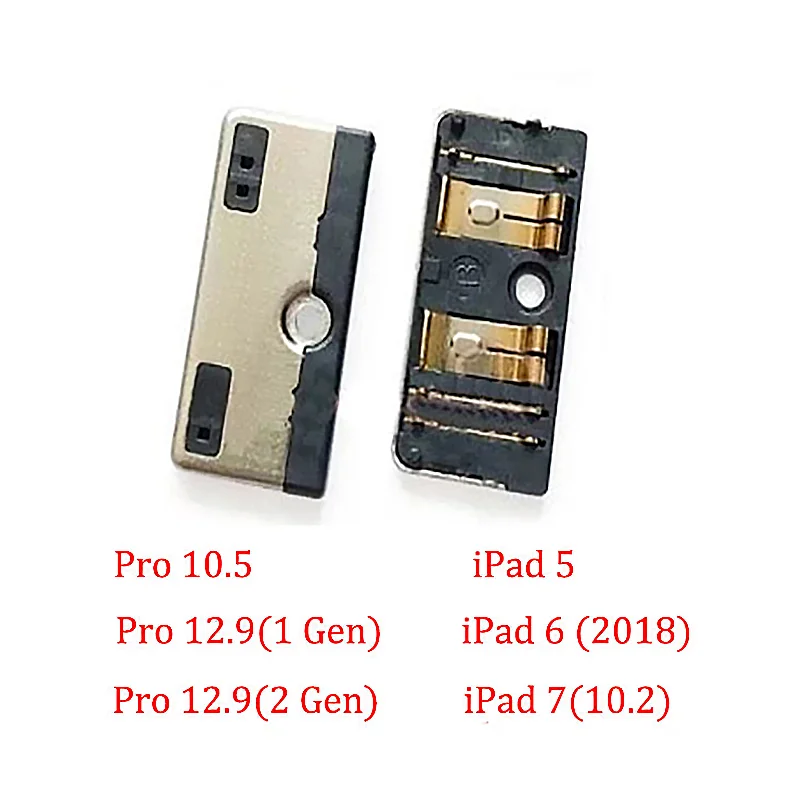 Per Mini 1 2 3 4 5 iPad 6 Pro 9.7 A1675 Batteria FPC Connettore Contatto sulla scheda madre per iPad Air Air2 Air3