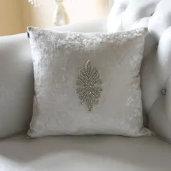Neo-Classical Luxury Diamond Square Pillow, Cushion without Filling, Sofa, Lumbar Pad, Sofa Bed, Wholesale, New, #994