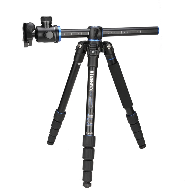 BENRO GA169TB1 Professional Tripod Aluminum Magnesium Monopod Adjustable Portable Travel SLR Camera Stand Tripode Head