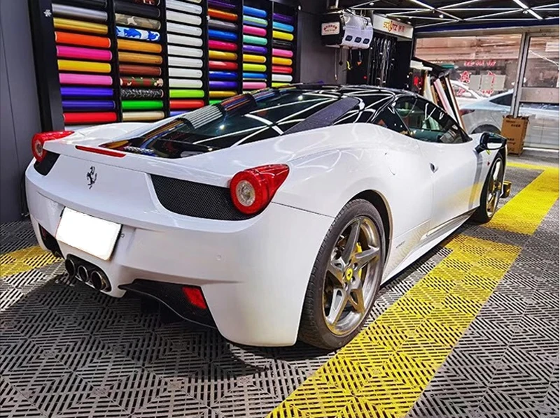 

Matte Metal Diamond Metallic Vinyl Wrap Film For Full Car Wrapping Foil DIY Easy to Install Air-Release Adhesive