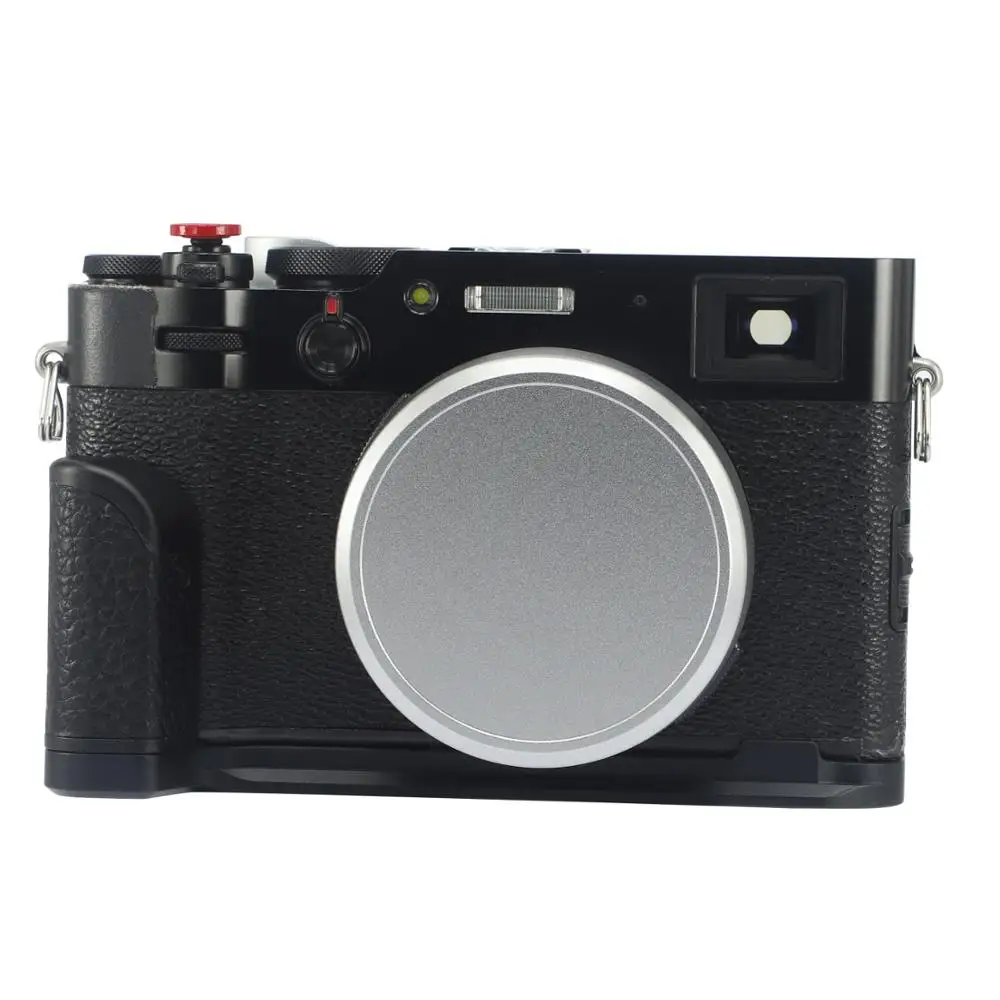 Haoge botão de liberação de obturador de câmera, côncava vermelha para fuji X-Pro1/argolas/x100/x100t/x100s/x100f/x100v/visual