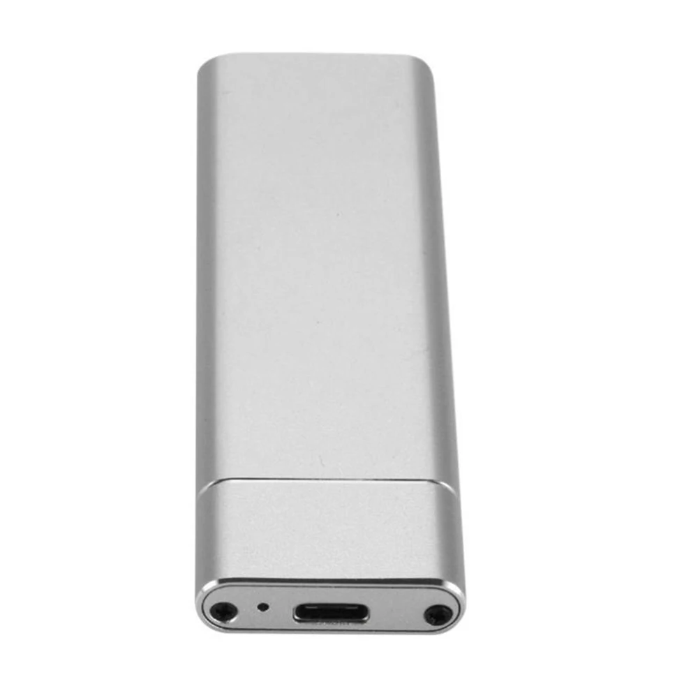 Nuova custodia SSD da M.2 NGFF a USB3.1 adattatore da USB3.1 type-c a M.2 m-key contenitore per disco rigido esterno da 6 GB/s