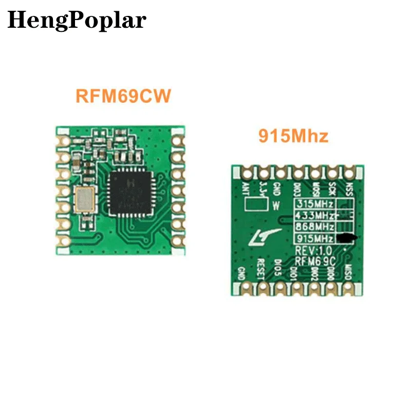 diymore RFM69W RFM69CW RFM69HW 433Mhz 868Mhz 915Mhz RF Transceiver Module HopeRF FSK Wireless Transceiver Module SPI Interface