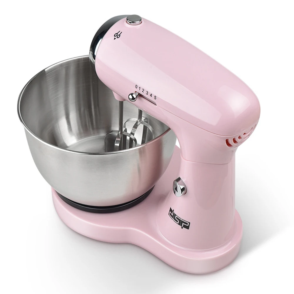 Household Electric Food Mixer Table &Stand Cake Dough Mixer Handheld Egg Beater Blender Baking Whipping Cream Machine 5 Speed