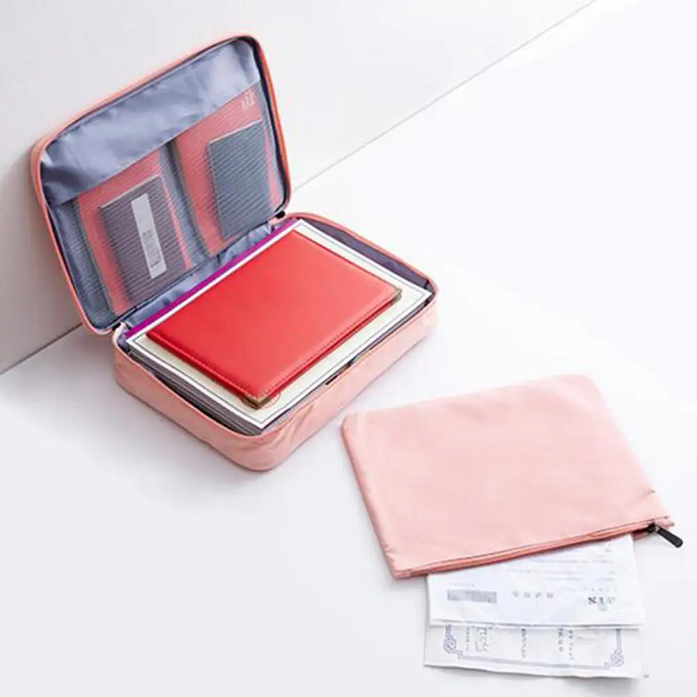 Document Organizer Modern Daily Life File Organizer Bag Reusable Thickened File Storage Bag