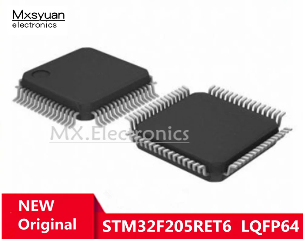 5pcs~10pcs/lot  STM32F205RET6  STM32F205 32F205RET6  LQFP-64  New Original