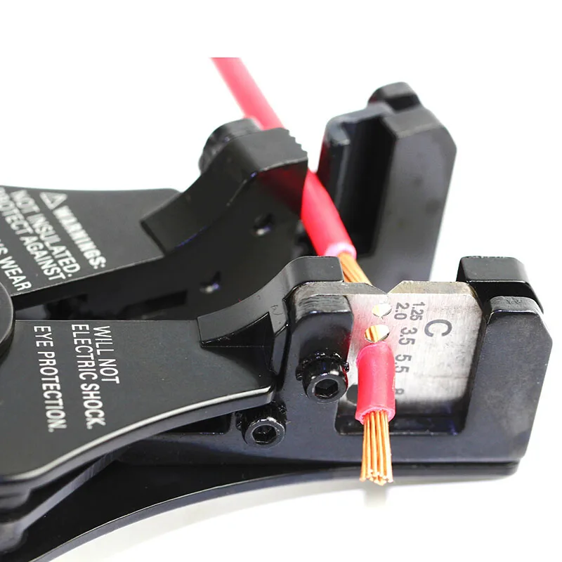 LAOA Automatic Wire Stripper Cable Shear Pliers Professional Electric Tool Zinc Alloy Material