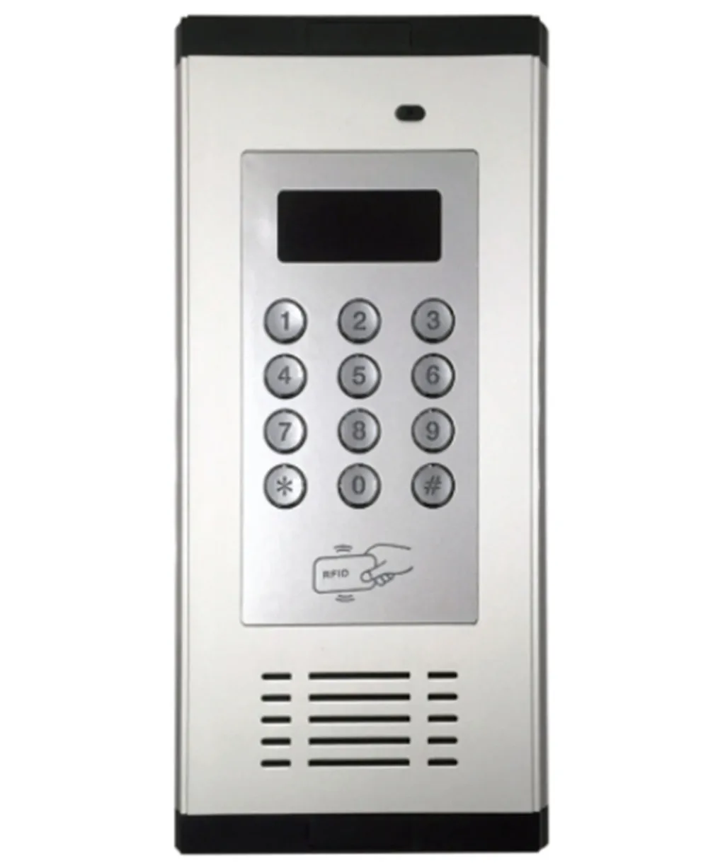 GSM 2G Apartment Intercom Access Control System Dial Remote Open Door K6