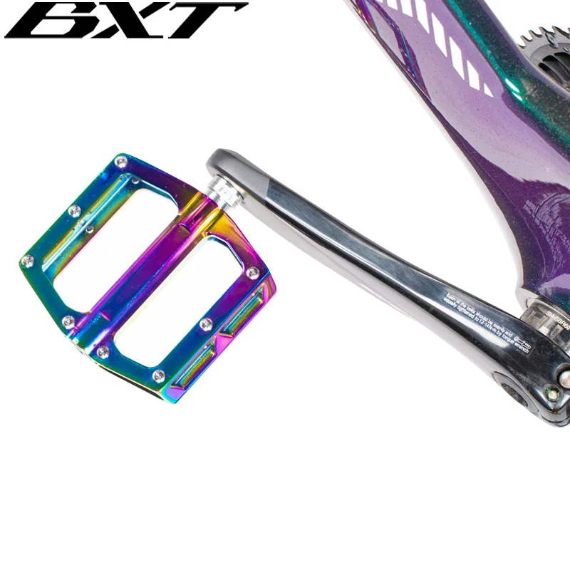 BXT Ultralight Aluminum Alloy Bicycle Pedals MTB Mountain Road Cycling Bike Pedals Mountain bicycle parts