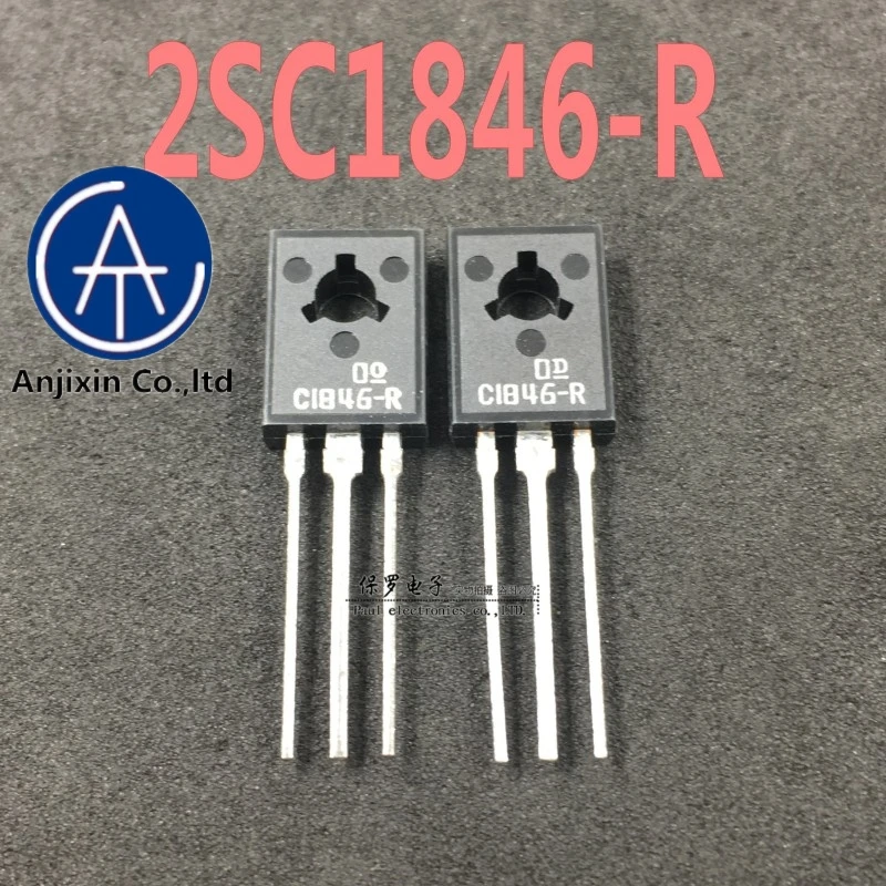 10Pcs 100% เดิมและใหม่ทรานซิสเตอร์2SC1846-R C1846 R แฟ้มทรานซิสเตอร์ NPN ทรานซิสเตอร์ TO-126ในสต็อก