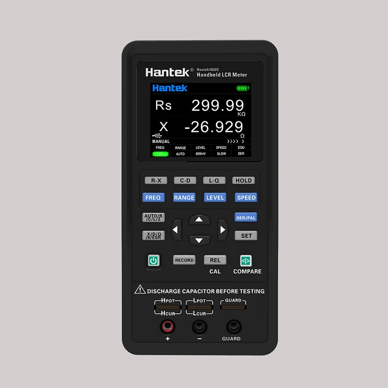 Hantek1832C Hantek1833C medidor Digital de LCR portátil, instrumento de medición