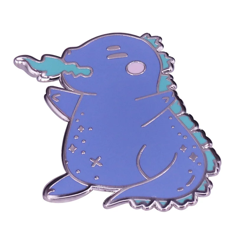 This King Kaiju Gojira enamel pin will make you and your friend heart to heart pity.