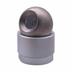 12.7mm ( 0.5inch) BALL mini optical prism  Silver Coated with Magnetic base for total station, sphere