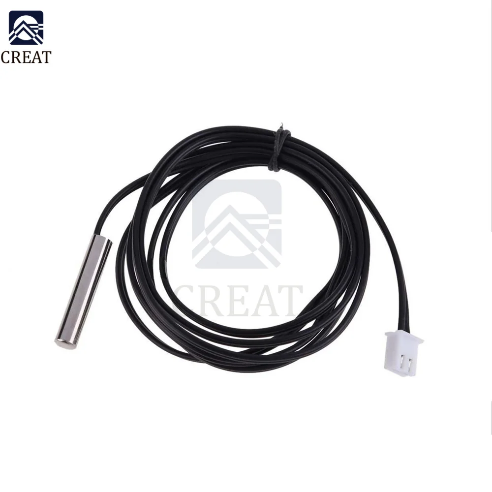 FOR W1209 NTC Thermistor Accuracy Temperature Sensor 10K 1% 3950 Waterproof Probe 1m New W1401