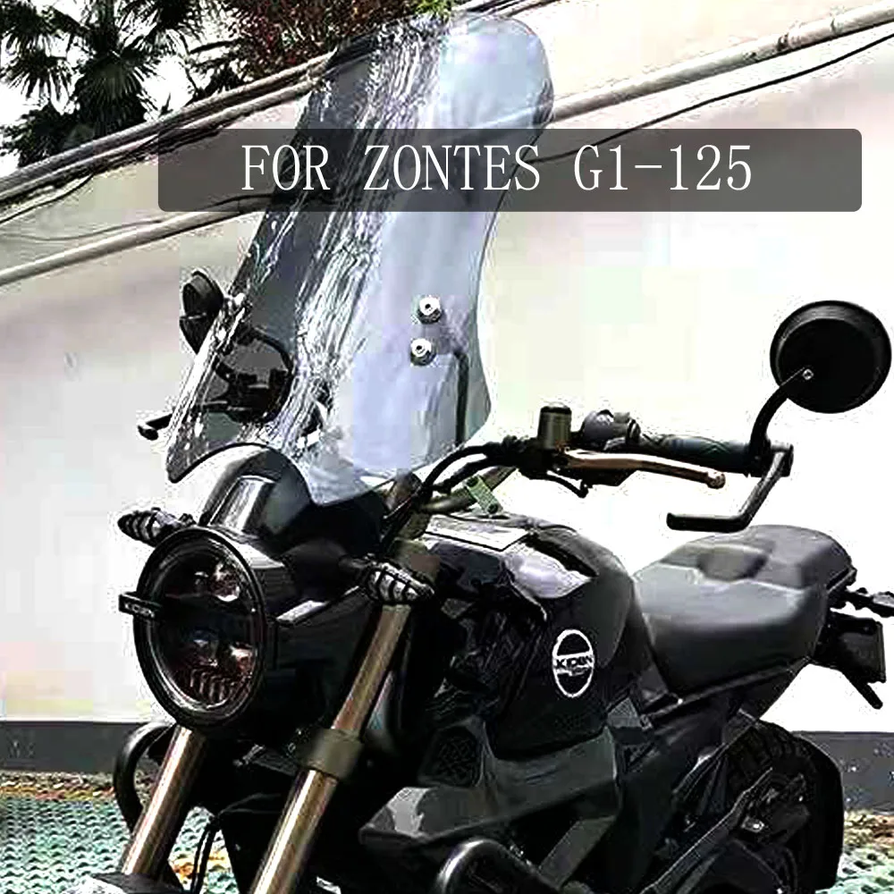 

For Zontes G1-125 Dedicated Motorcycle Windscreen Windshield Deflector Protector Wind Screen Zontes G1-125 G1 125