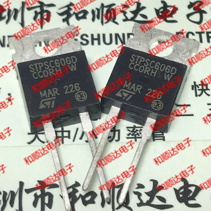 

Оригинальный Новый 5 шт./STPSC606D TO-220-2 600V 6A