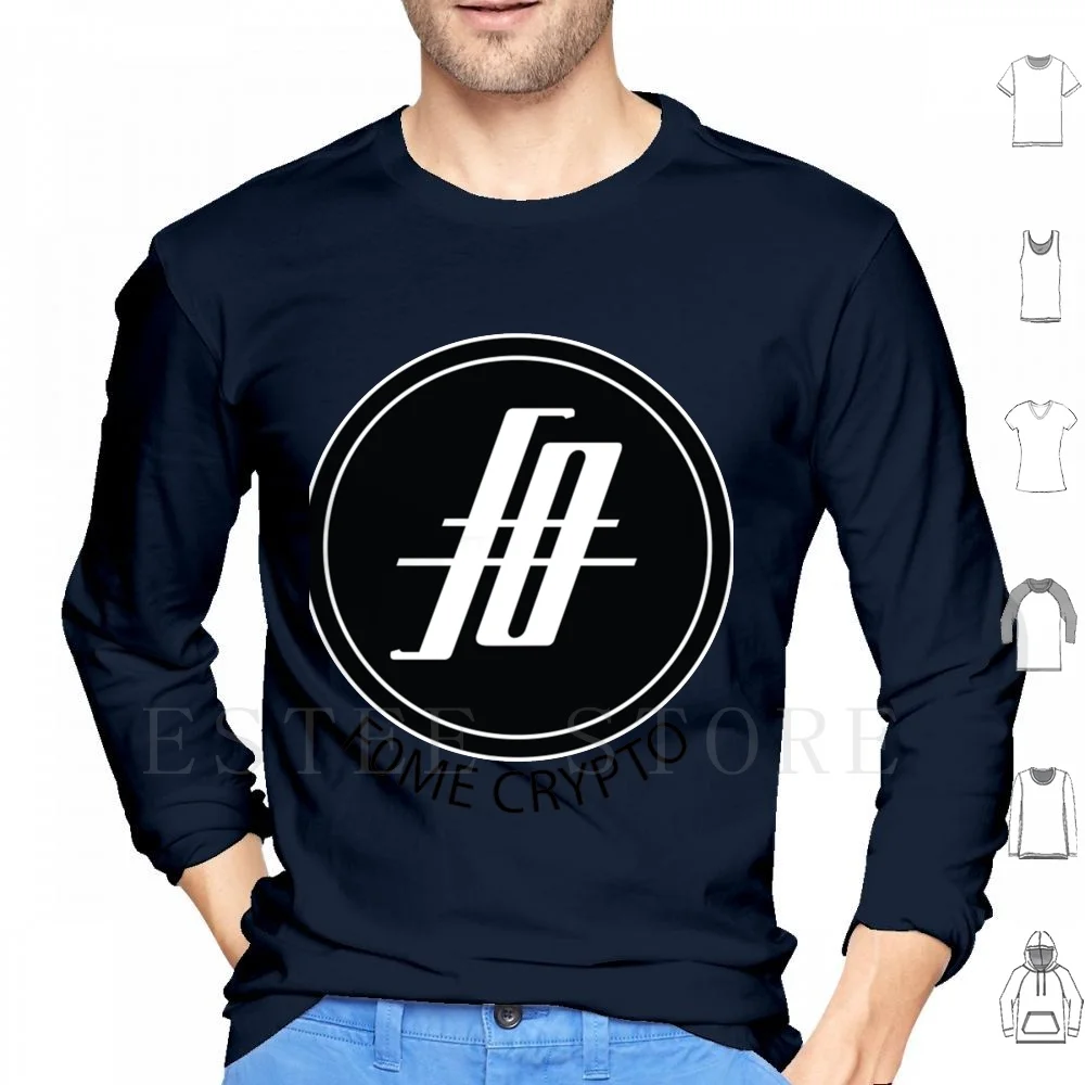 Cryptocurrency F0me Crypto Coin Hoodies Long Sleeve Multipla Abarth 595 Talento 127 Cinquecento