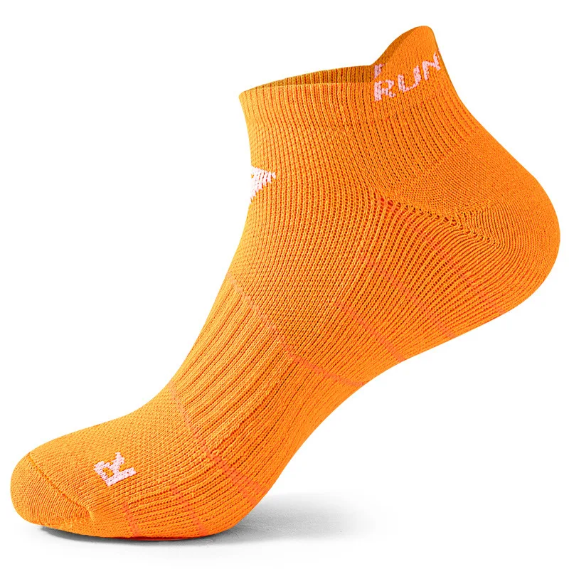 Chaussettes de sport coupe basse pour hommes, chaussettes de rinçage de course en plein air, document lumineux, athlétique, fitness, marathon,