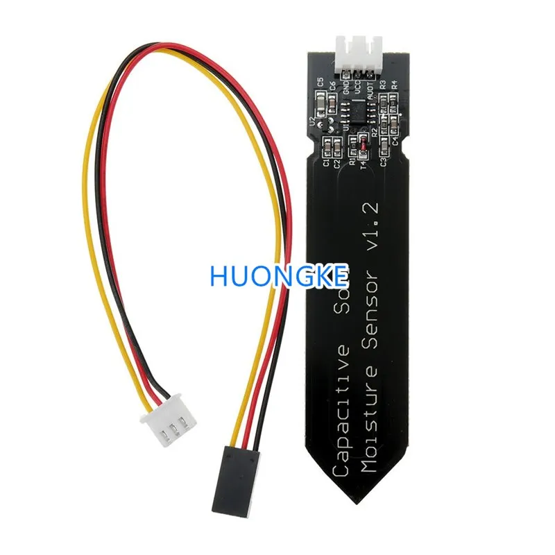 1PCS/LOT Capacitive soil moisture sensor is not easy to corrode wide voltage wires