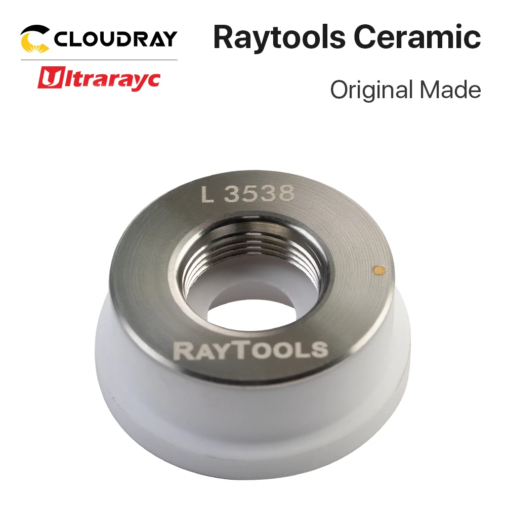 Imagem -02 - Raytools Suporte do Bocal Cerâmico Original Made Cabeça de Corte a Laser de Fibra Raytools Dia 32 mm 120274100b