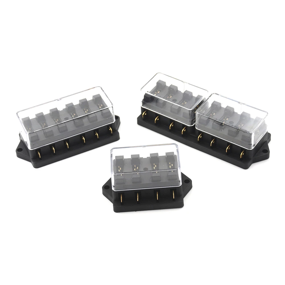 Auto Del Circuito Del Veicolo Automotive Lama Fusibile Auto Accessorio 4/6/8 Modo Circuito Auto Scatola Dei Fusibili Vario Modo Piatto Piatto scatola dei fusibili