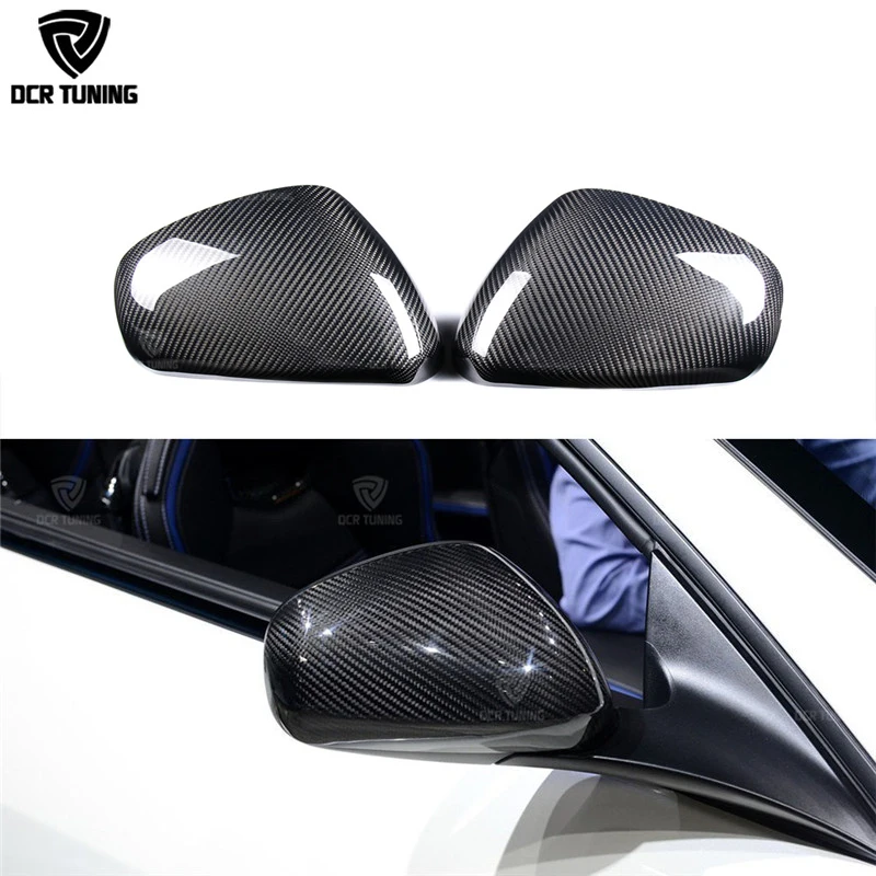 Add On Style For Maserati Gran Turismo & Gran Cabrio dry carbon Rear View Mirror Cover GT GC for Quattroporte Carbon mirror caps