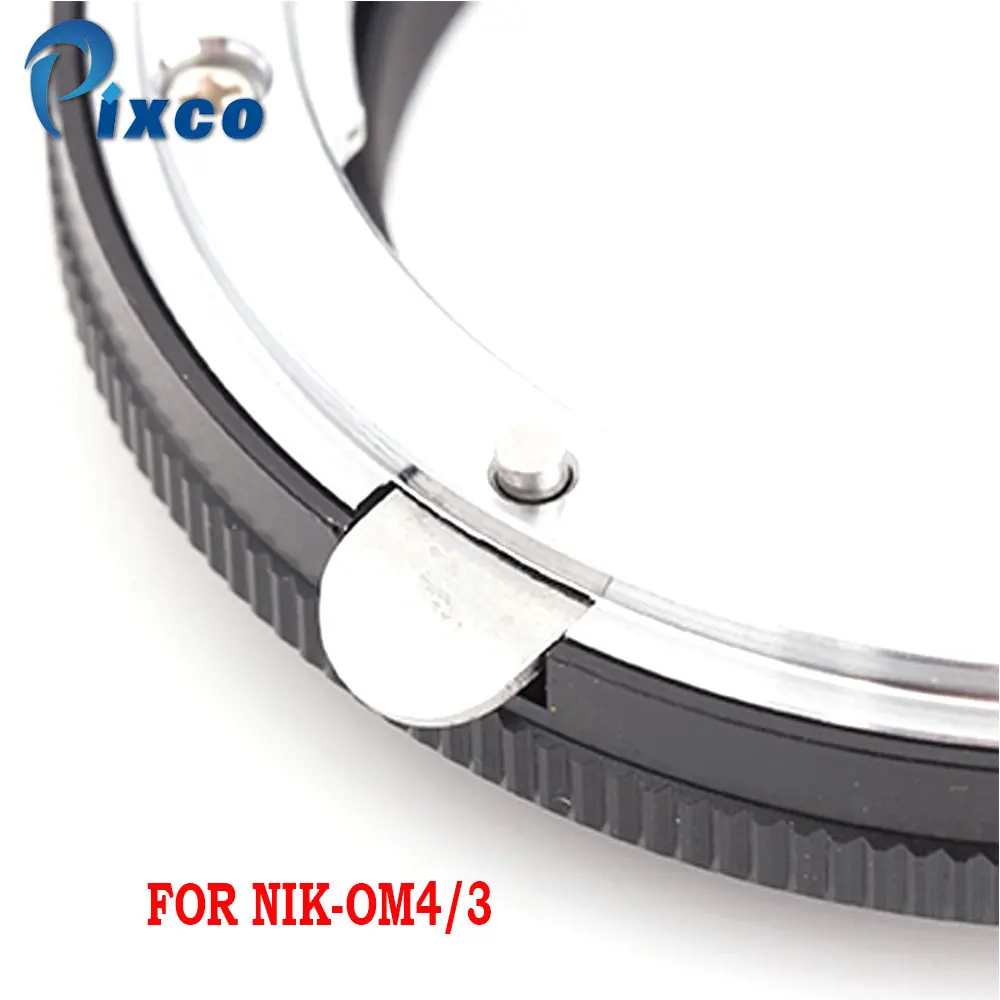 Pixco Nik-OM4/3 เลนส์อะแดปเตอร์สำหรับเลนส์ Nikon AI Olympus 4/3 Mount Adapter Ring