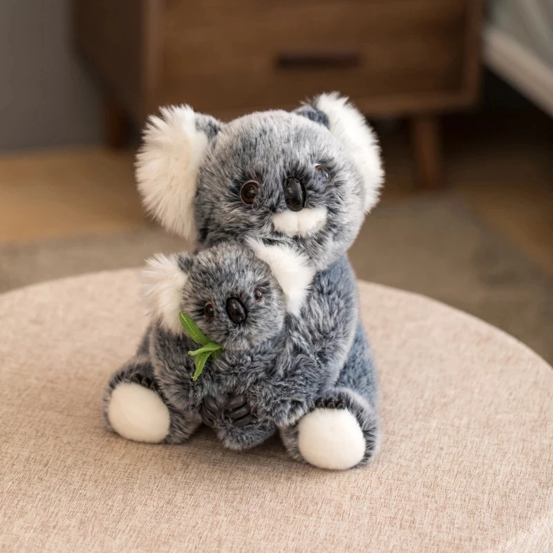 Cuộc Sống Thực Koala Sang Trọng Đồ Chơi Cho Bé Úc Gấu Koala Nhồi Bông Mềm Búp Bê Trẻ Em Quà Tặng Đáng Yêu Cho Bạn Gái Cha Mẹ-trẻ Em Đồ Chơi