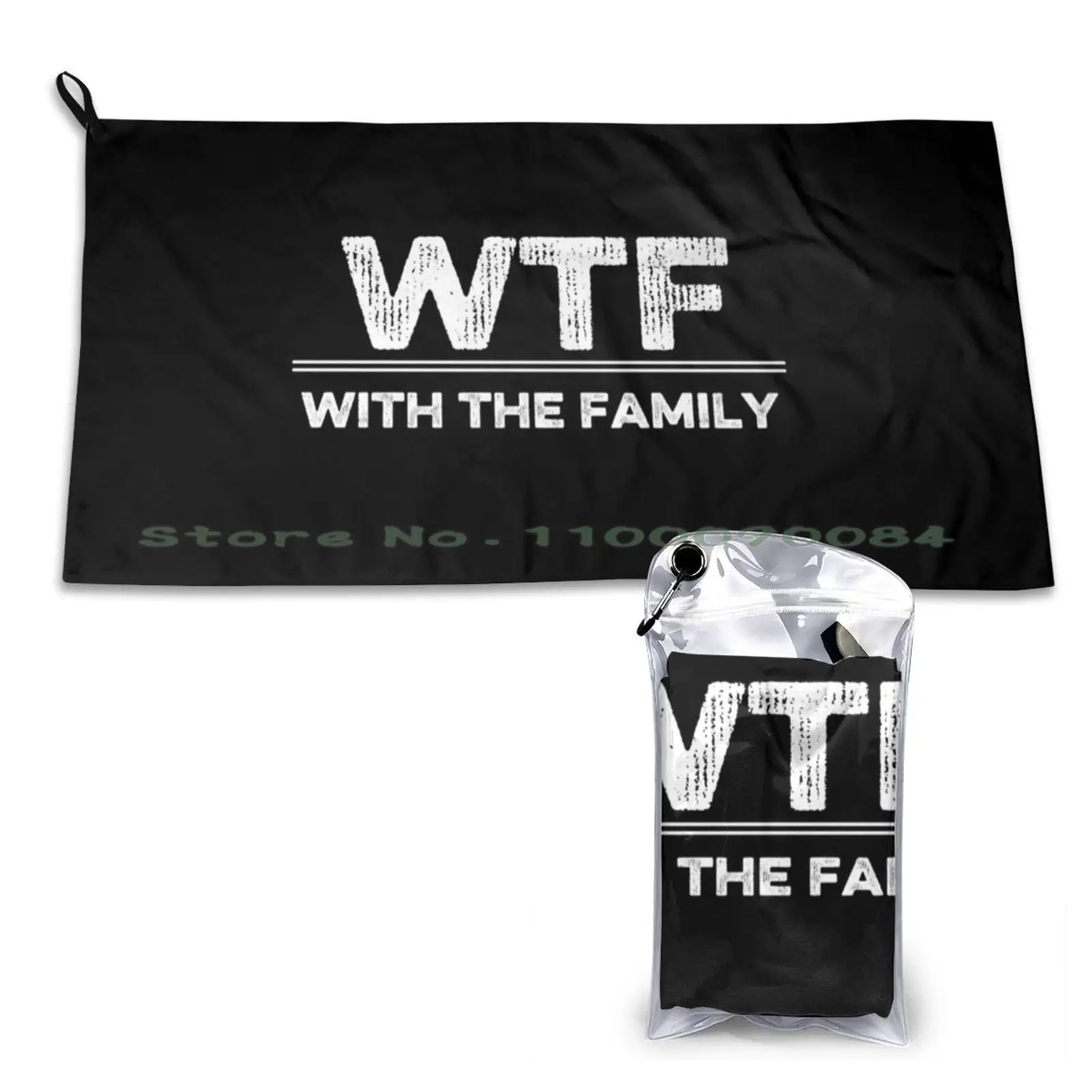 Wtf-With The Family Quick Dry Towel Gym Sports Bath Portable Team Nelly Korda Sport Lpga Golfer Gold Medal Soft Sweat-Absorbent