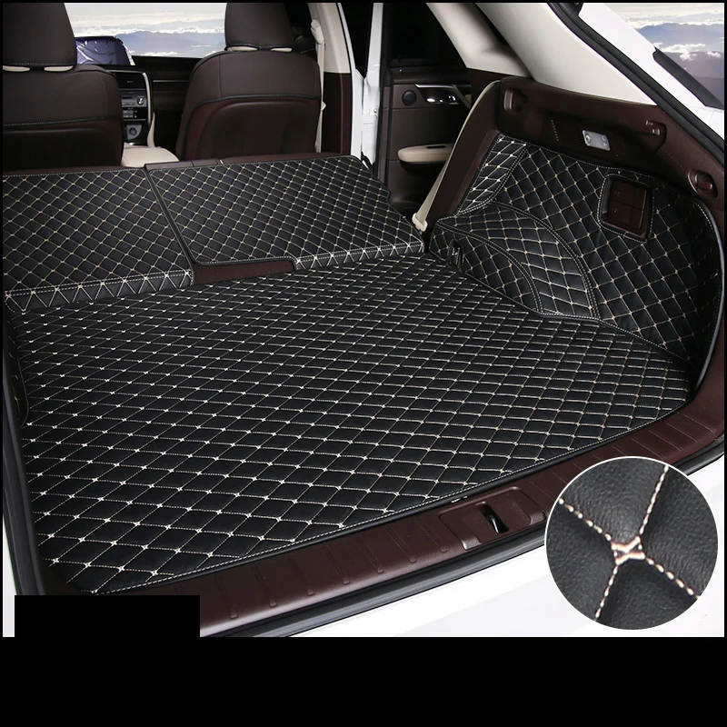 fiber leather car trunk mat for lexus rx200t rx350 rx450h rx300 2015 2016 2017 2018 2019 2020 al20 f sport car accessories