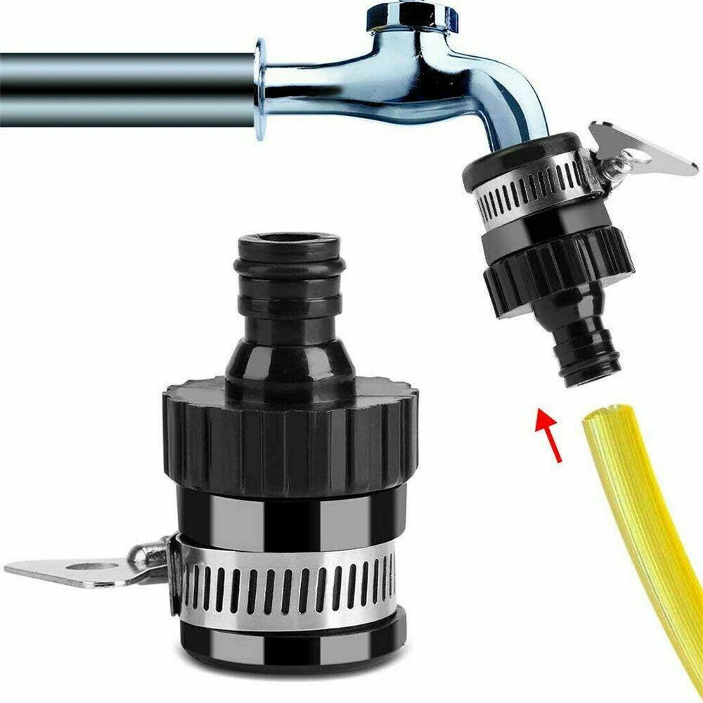 Universal Tap Connector Adapter Mixer Hose Pipe Joiner Fitting Universal  Water Faucet Garden Kitchen Supplies