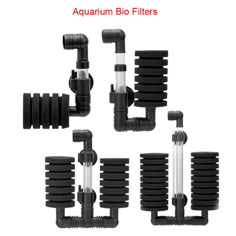 Aquariumfilter für Aquarien, Luftpumpe, Skimmer, biochemischer Schwammfilter, Aquarium-Bio-Filter, Filtro Aquario, praktisch – Detail 15