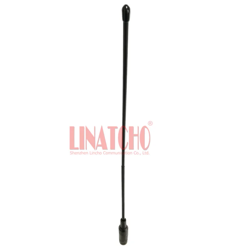 Walkie-talkie de banda dual, radio bidireccional, antena de conector macho BNC, 39cm de largo, flexible, 144, 430MHz, NA771, vhf, uhf