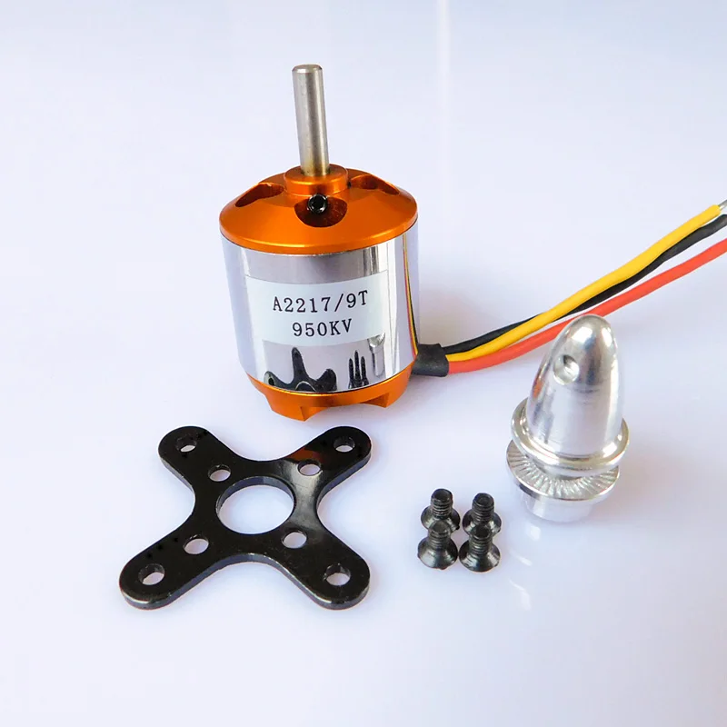 New XXD A2217 2217 950KV 1250KV 1500KV 2300KV Outrunner Brushless Motor For RC Airplane Aircraft Plane Quadrocopter Multi-copter