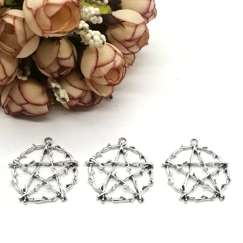 5pcs Gothic Pendant Pendant Maimang Star Punk Gothic Pendant DIY Necklace Handmade Jewelry