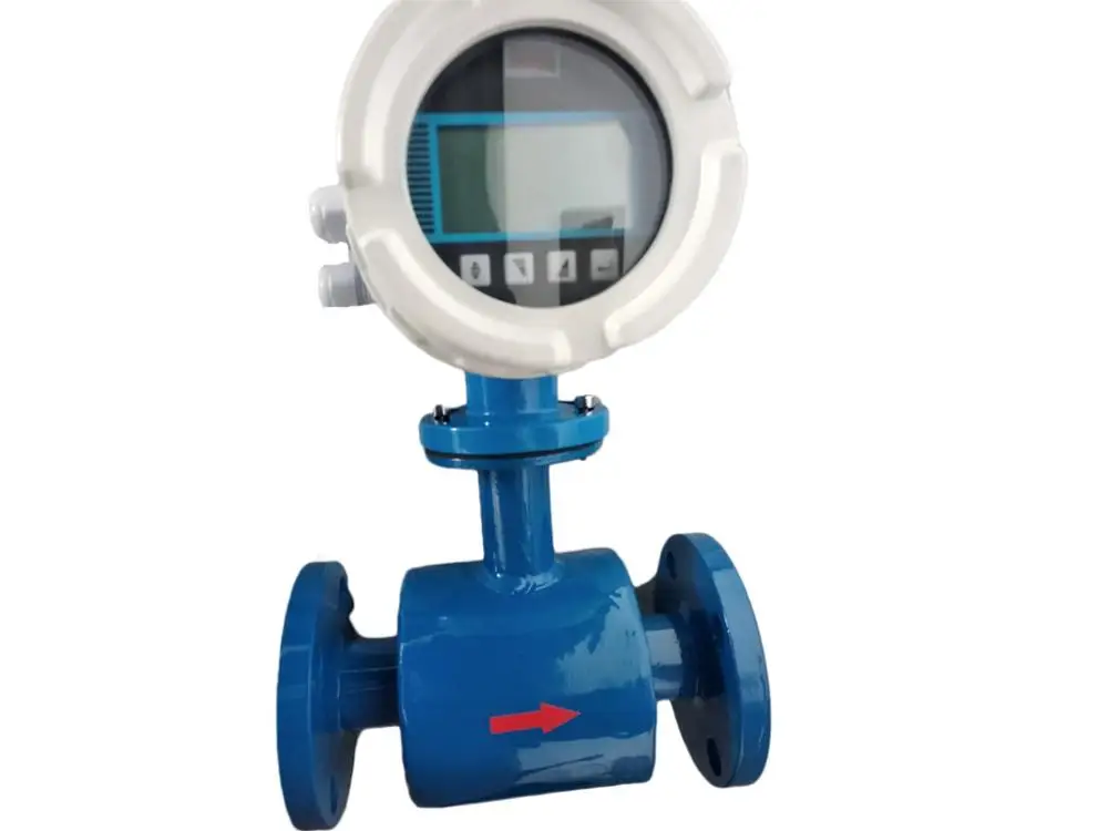 Integrated Electromagnetic Flow Meter DN30 DN50 Direct Mount Flow Meter