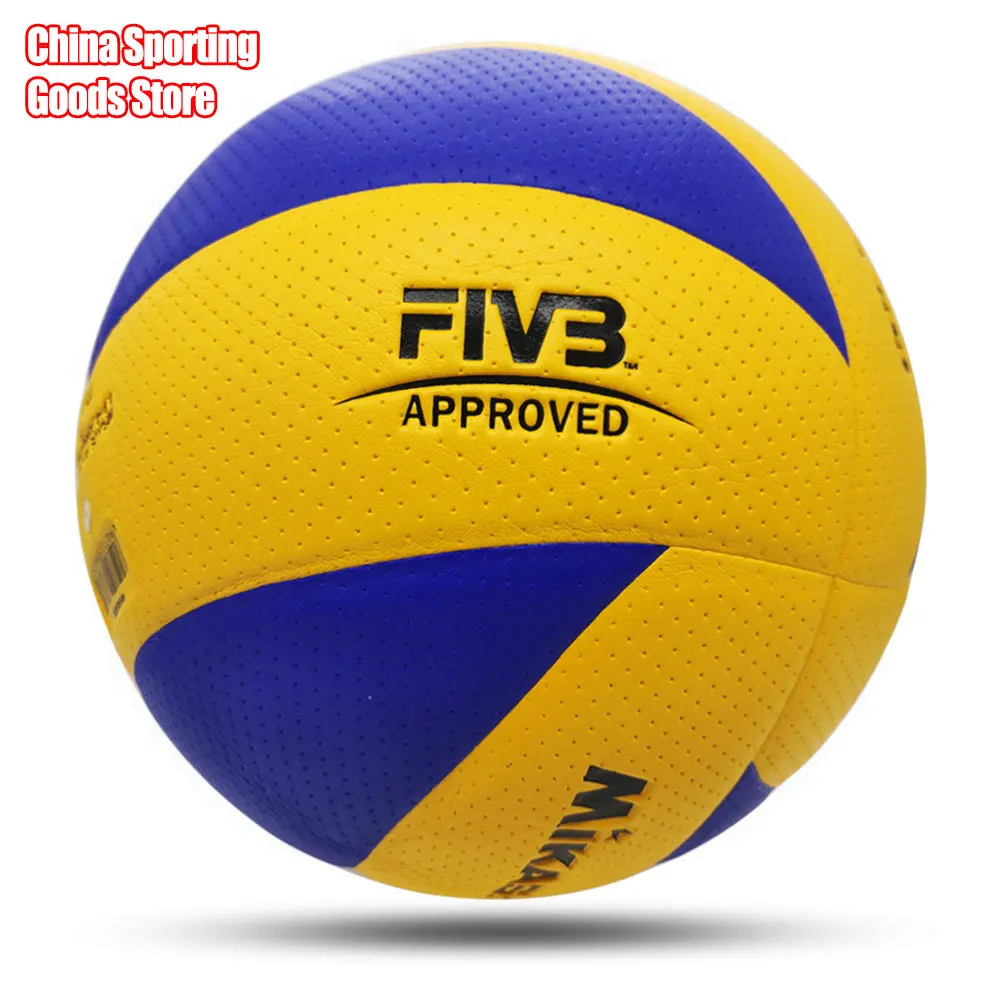 Christmas Gift Volleyball,Model300,Super Hard Fiber, Brand, Competition, Size 5, Optional Pump + Needle + Net Bag