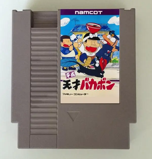 Genius Bakabon English Game Cartridge for NES/FC Console