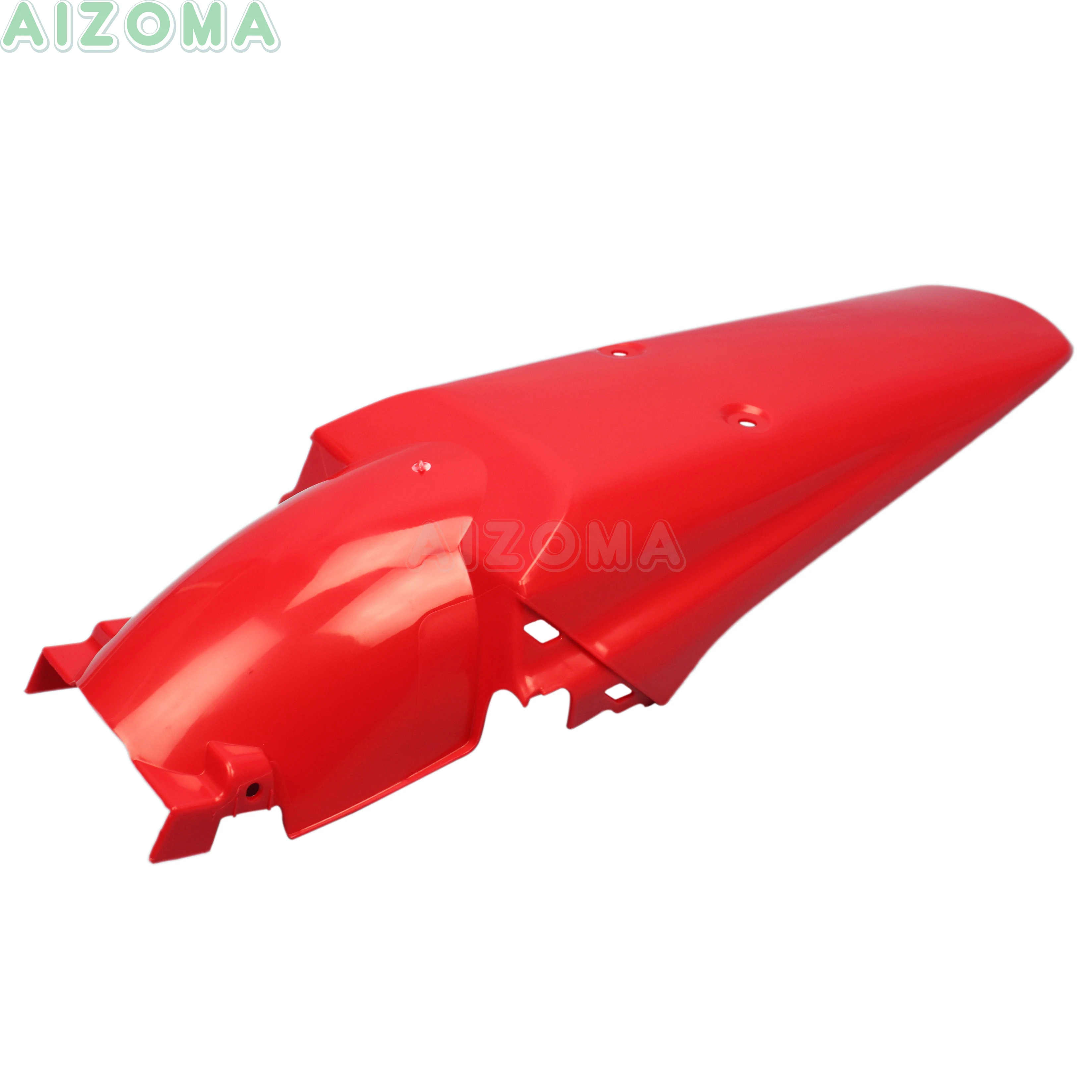 Motocross Enduro Red Mudguards Rear Fender Universal Protector Guards For Honda CRF CRM XR CR 125/150R/250/250R/450M/450R/650L