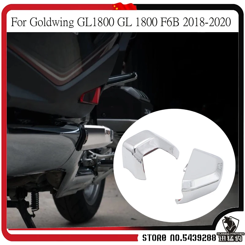 

Saddlebag Guard Covers Motorcycle Chrome Accessories ABS Plastic For Honda Goldwing GL1800 2018 2019 2020