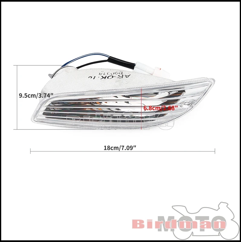 For LX50 LX125 LX150 Scooter Front Turn Signal Light Indicator Blinker Lamp for LX LXV 50 125 150 LXV50 LXV125 LXV150 2 / 4-Takt