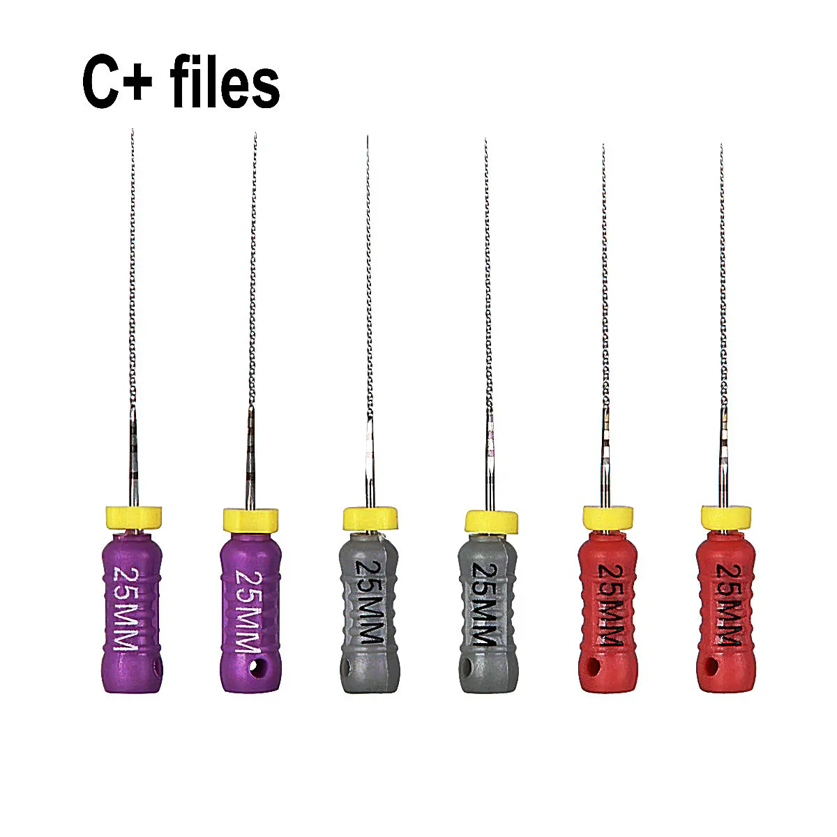 Dental Instrument Hand Use C+ files Endodontic C-pilot Files Stainless Steel Ultrasonic Optional Sizes Used for Root Cleaning