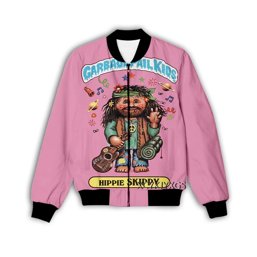 Phechion New Men/Women Garbage Pail Kids 3D Printed Jacket Fashion Streetwear Men Loose Sporting Jacket & Coat M47