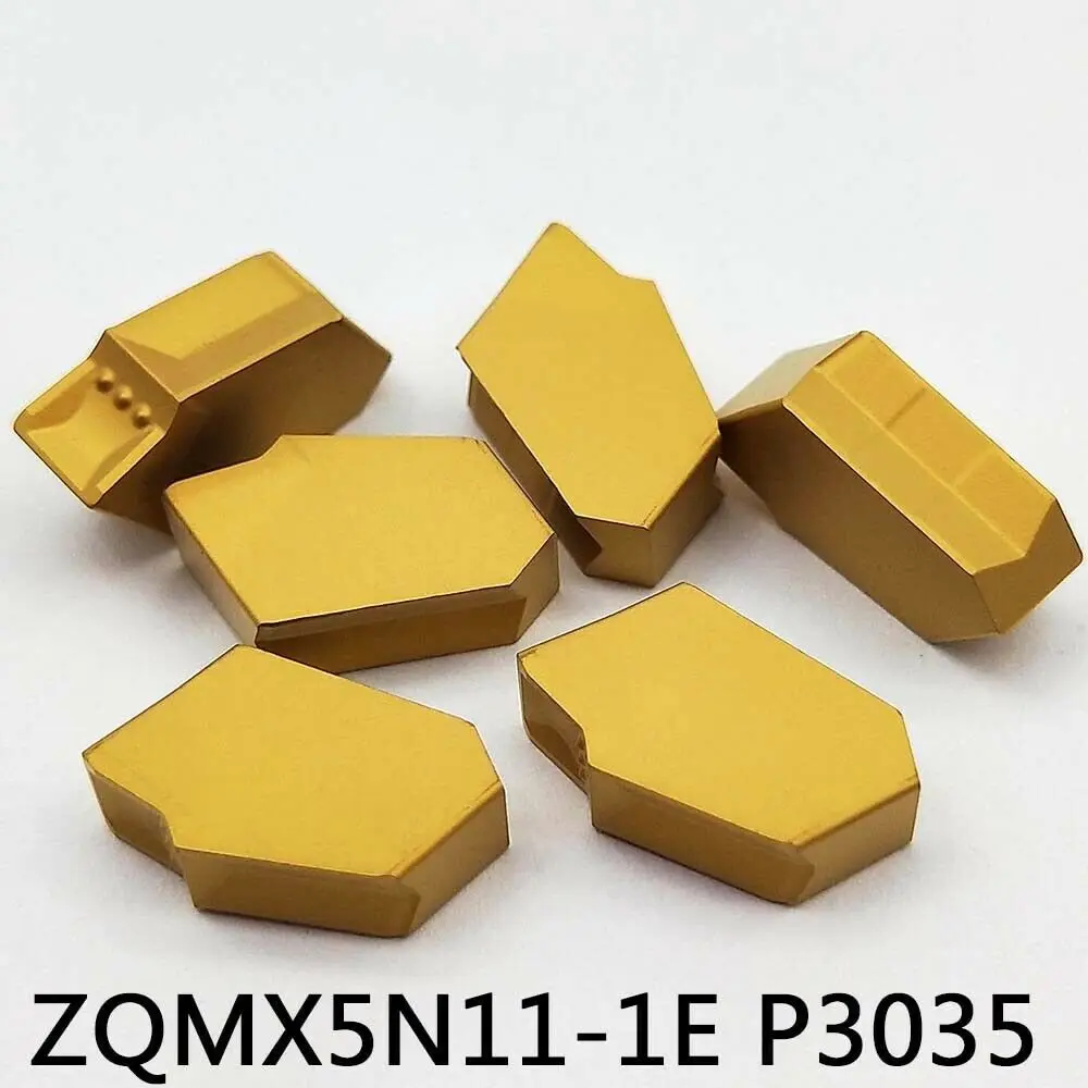 10 Chiếc CNC Carbide Dạng ZQMX5N11-1E P3035 SP500 Lưỡi Dao Cắt Tiện Dụng Cụ Quay Rau